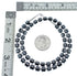 Hematite Genuine Sterling Silver Southwest Bead Necklace JX128481